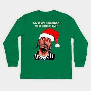 twas the night before christmas Kids Long Sleeve T-Shirt